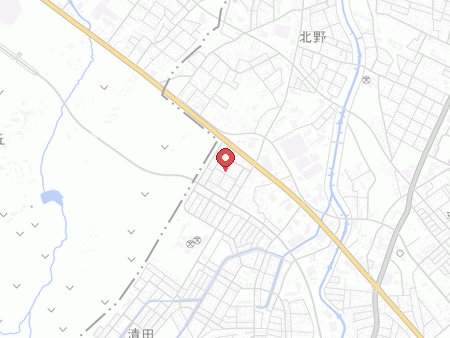 自遊空間 札幌清田店の地図