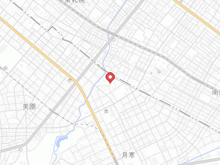 豊平区体育館の地図