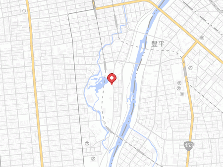 札幌市中島体育センターの地図