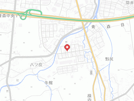 青森市はまなす会館の地図