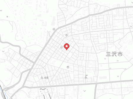 三沢市総合体育館の地図