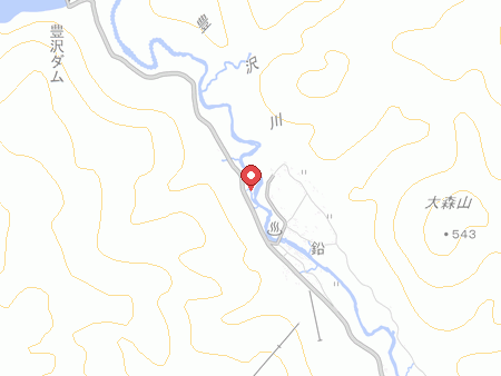 結びの宿 愛隣館の地図