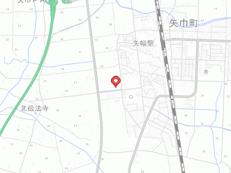 矢巾町民総合体育館の地図