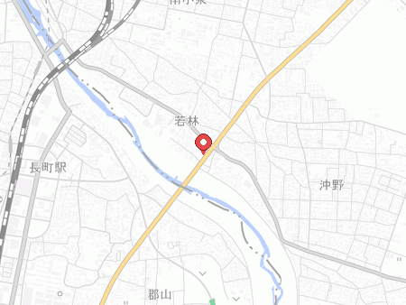 自遊時間仙台店の地図