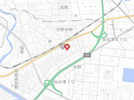 出花体育館の地図