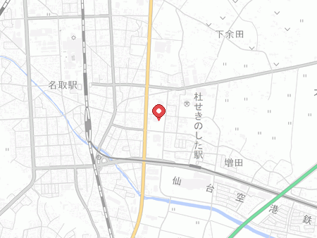 名取市民体育館の地図