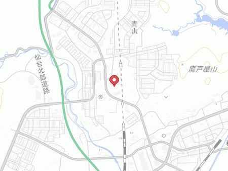 利府町総合体育館の地図