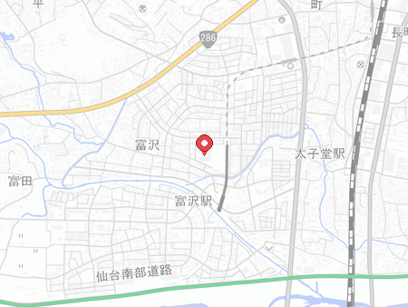 カメイアリーナ仙台（仙台市体育館）の地図