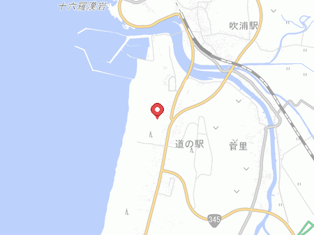 鳥海温泉 遊楽里の地図