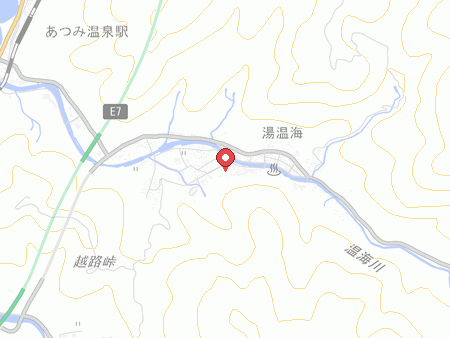 萬国屋の地図