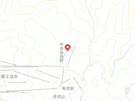 最上高湯 善七乃湯の地図
