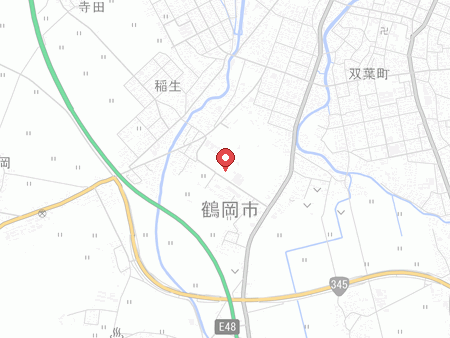 小真木原総合体育館の地図