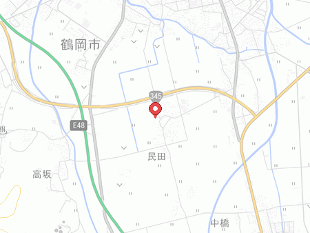 金丸卓球クラブの地図