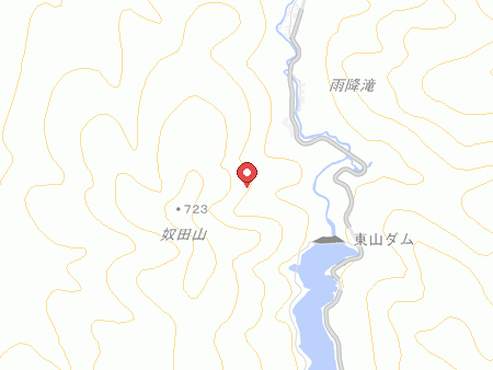くつろぎ宿新滝の地図