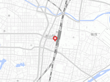 自遊空間 郡山店の地図
