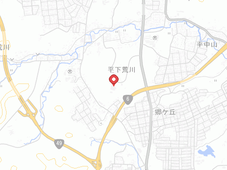 いわき市立総合体育館の地図