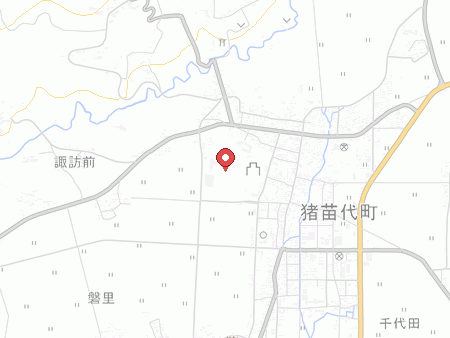 猪苗代町総合体育館「カメリーナ」の地図