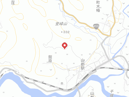 山都体育館の地図