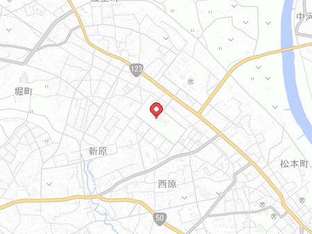 茨城県立武道館の地図