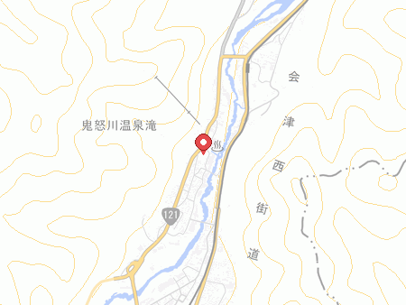 鬼怒川温泉ホテルの地図