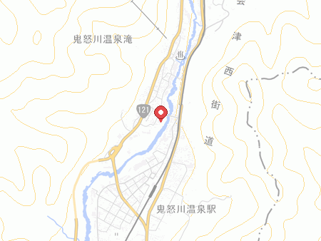 鬼怒川観光ホテルの地図
