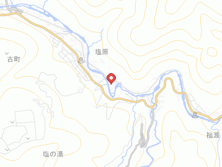 塩原 湧花庵の地図
