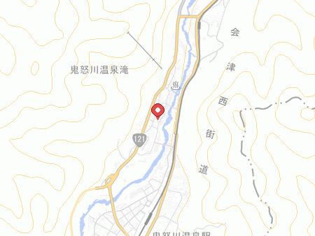 鬼怒川プラザホテルの地図