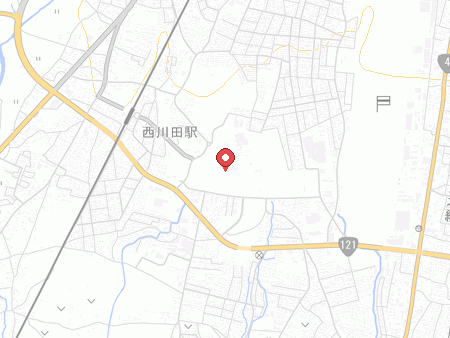 栃木県総合運動公園トレーニングセンターの地図