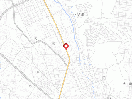 栃木県体育館の地図