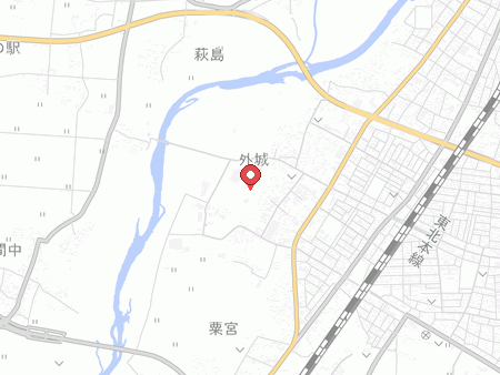 栃木県立県南体育館の地図