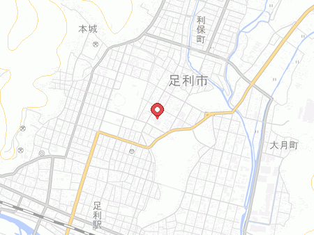 足利市民体育館の地図