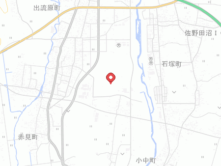 佐野市民体育館（佐野市運動公園内）の地図