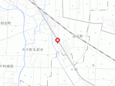 ラウンドワン 栃木・樋ノ口店の地図