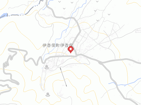 温泉宿塚越屋七兵衛の地図