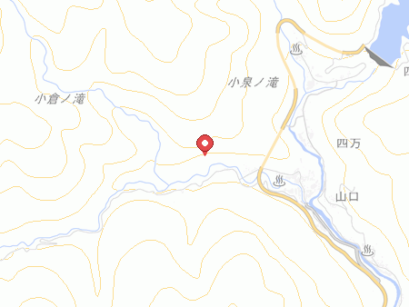 四万グランドホテルの地図