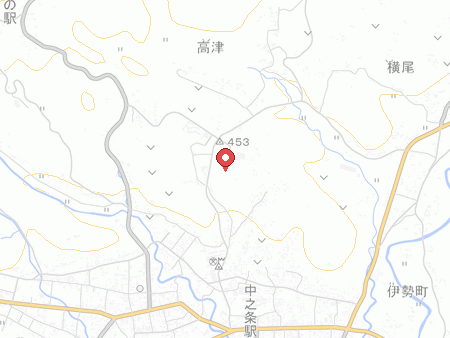 中之条町総合体育館の地図