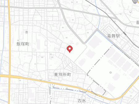 太田市運動公園市民体育館の地図