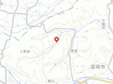 富岡市民体育館の地図