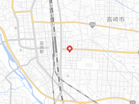 中央体育館の地図