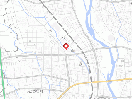 大渡体育館の地図
