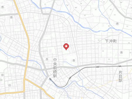 日吉体育館の地図