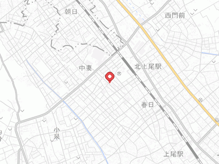 セスパ上尾店の地図