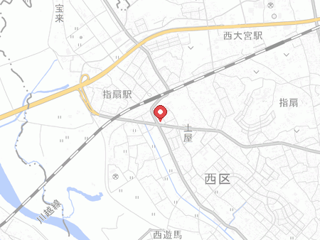 タクエツ卓球の地図