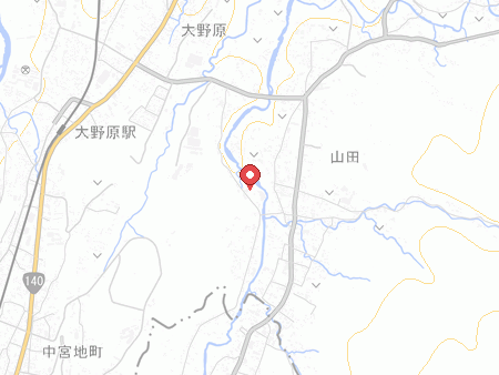 ホテル美やまの地図