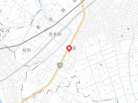 埼玉レジャーランド春日部店の地図