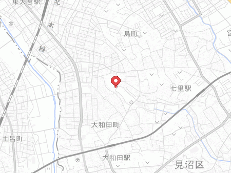 大宮武道館の地図