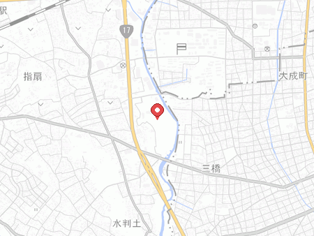 三橋総合公園の地図