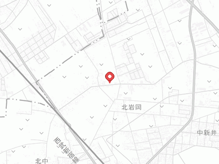 富岡地区体育館の地図