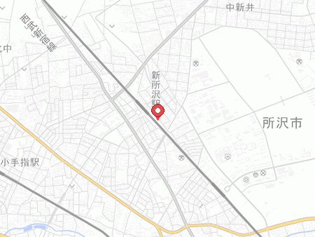 アープカレッジ新所沢の地図