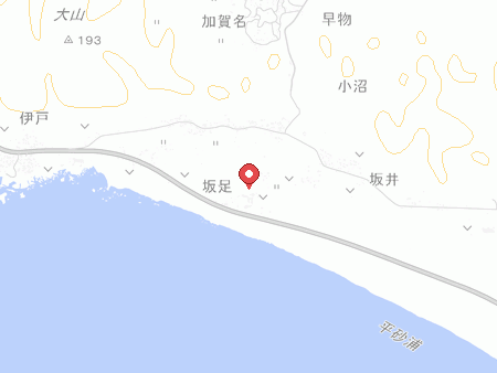 館山リゾートホテルの地図